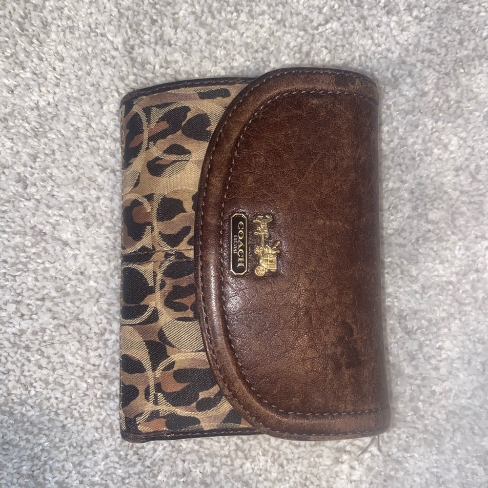 Coach Leopard Wallet
